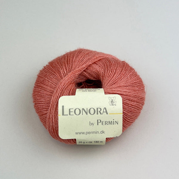 Tunika med flæse | Strikkekit - Salmon pink - 38 / 4 år