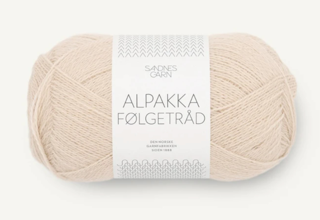 Alpakka Følgetråd Marsipan 2321