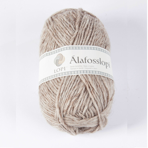 Alafoss lopi - Light beige heather (0086)