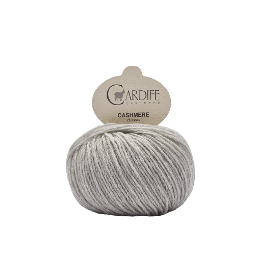 Cardiff Cashmere Classic Piombo 518