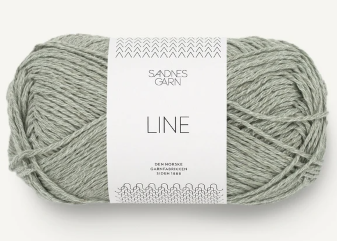Line Støvet Lys Grønn 8521