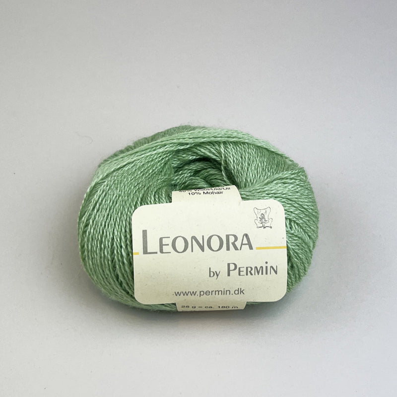 Tunika med flæse | Strikkekit - Matcha - 34 / 4 år