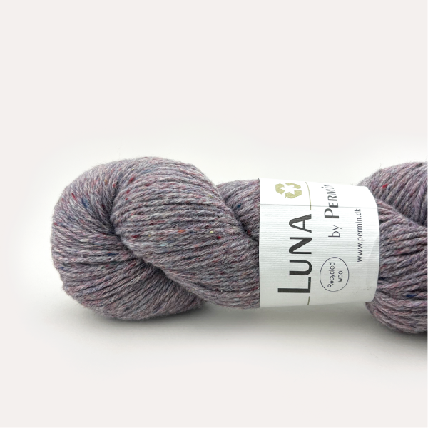 Børnevest med fletmønster | Strikkekit - Mauve - 34 / 10 år