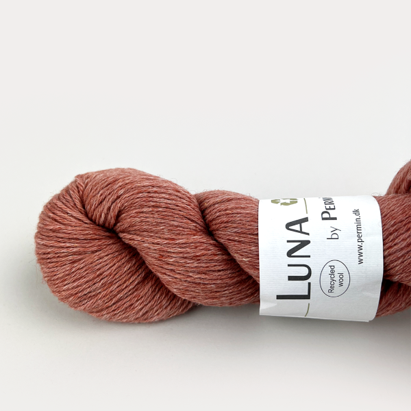 Børnevest med fletmønster | Strikkekit - Rust - 15 / 6-8 år