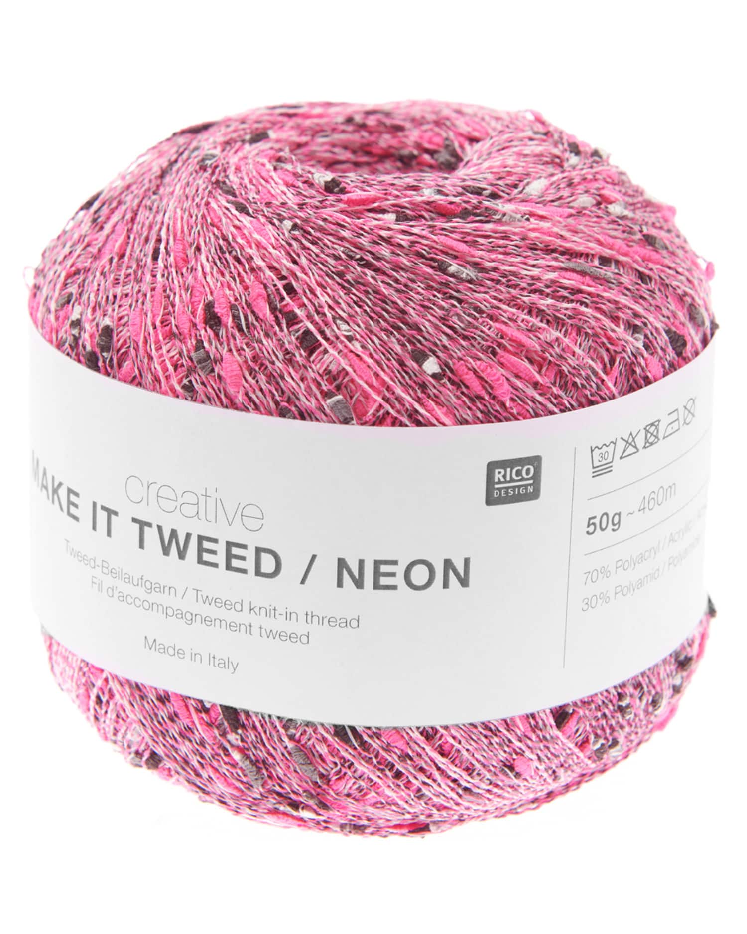 Make It Tweed Fuchsia 002