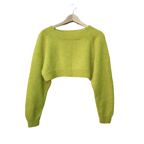 Solskinsbluse  kort og enkel