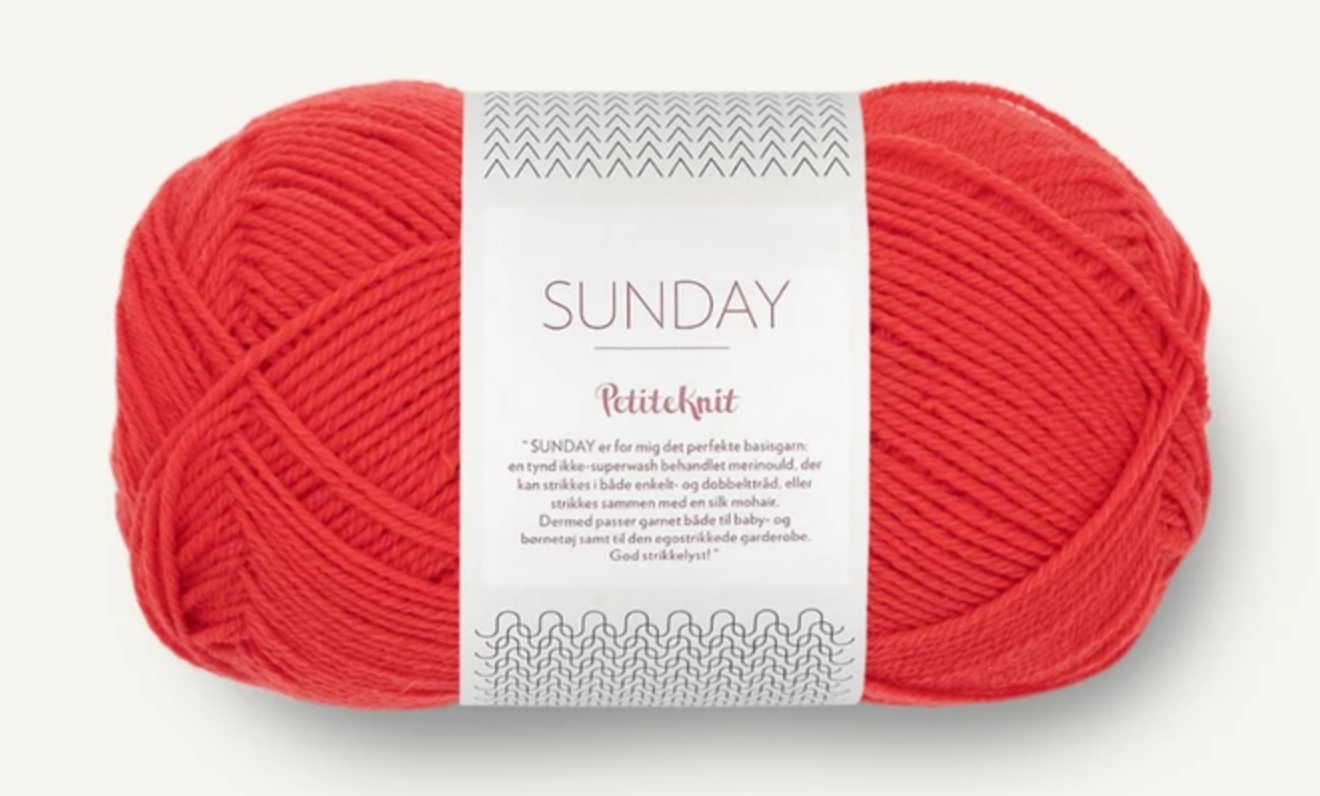 PETITEKNIT SUNDAY POPPY 4008