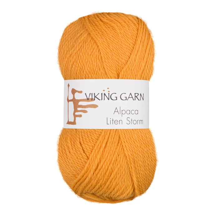 Viking Alpaca Liten Storm 751 Majsgul, Alpaca / Merino uld, fra Viking