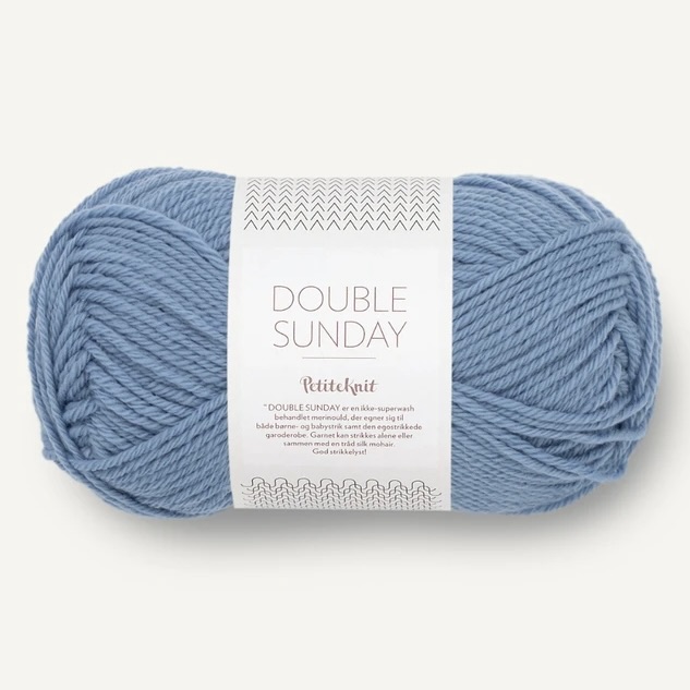 PetiteKnit Double Sunday Baby Blue Eyes 6043