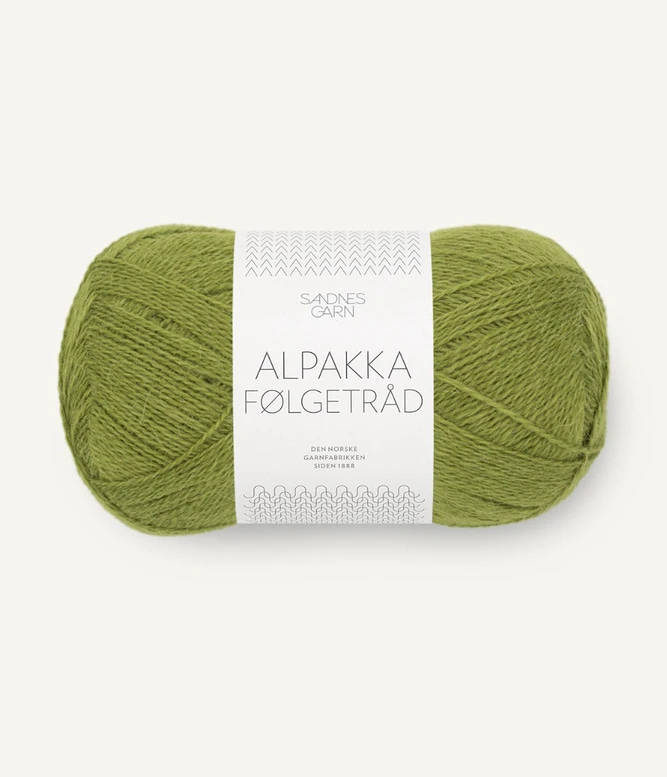Alpakka Følgetråd Matcha 9564