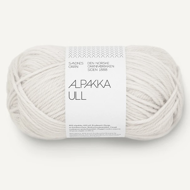 Alpakka Ull Morning Mist 1015