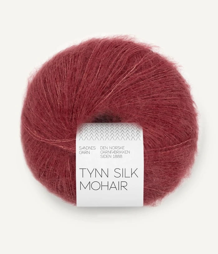 Tynn Silk Mohair Rustic Rose 4353