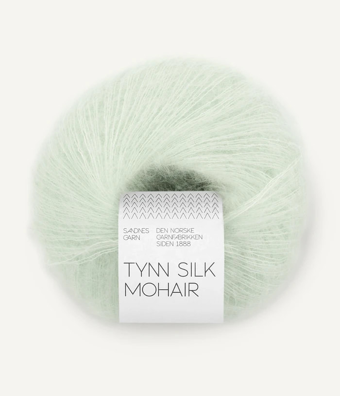 Tynn Silk Mohair Mint Green 7911