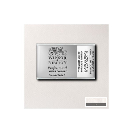 Watercolour proff pan Titanium White 644