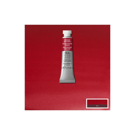 Watercolour proff. 5ml Winsor Red Deep 725