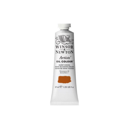 Artists oil colour 37ml burnt sienna 074