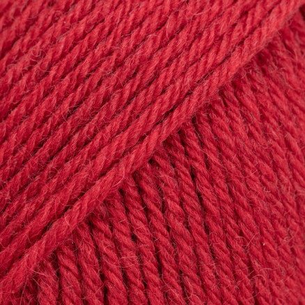 Drops Saga Garn Mix 19 Crimson rød