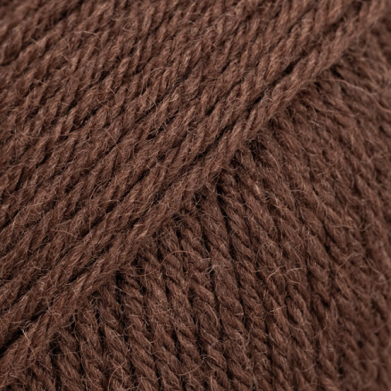 Drops Saga Garn Unicolor 15 Chokolade