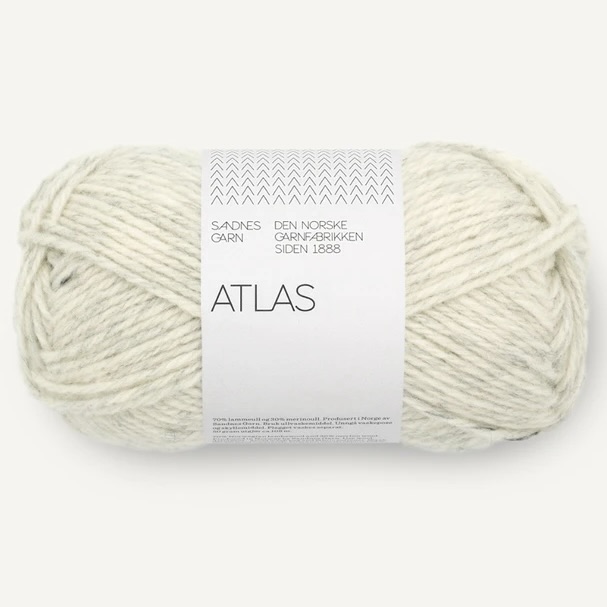 Atlas Lys gråmelert 1021