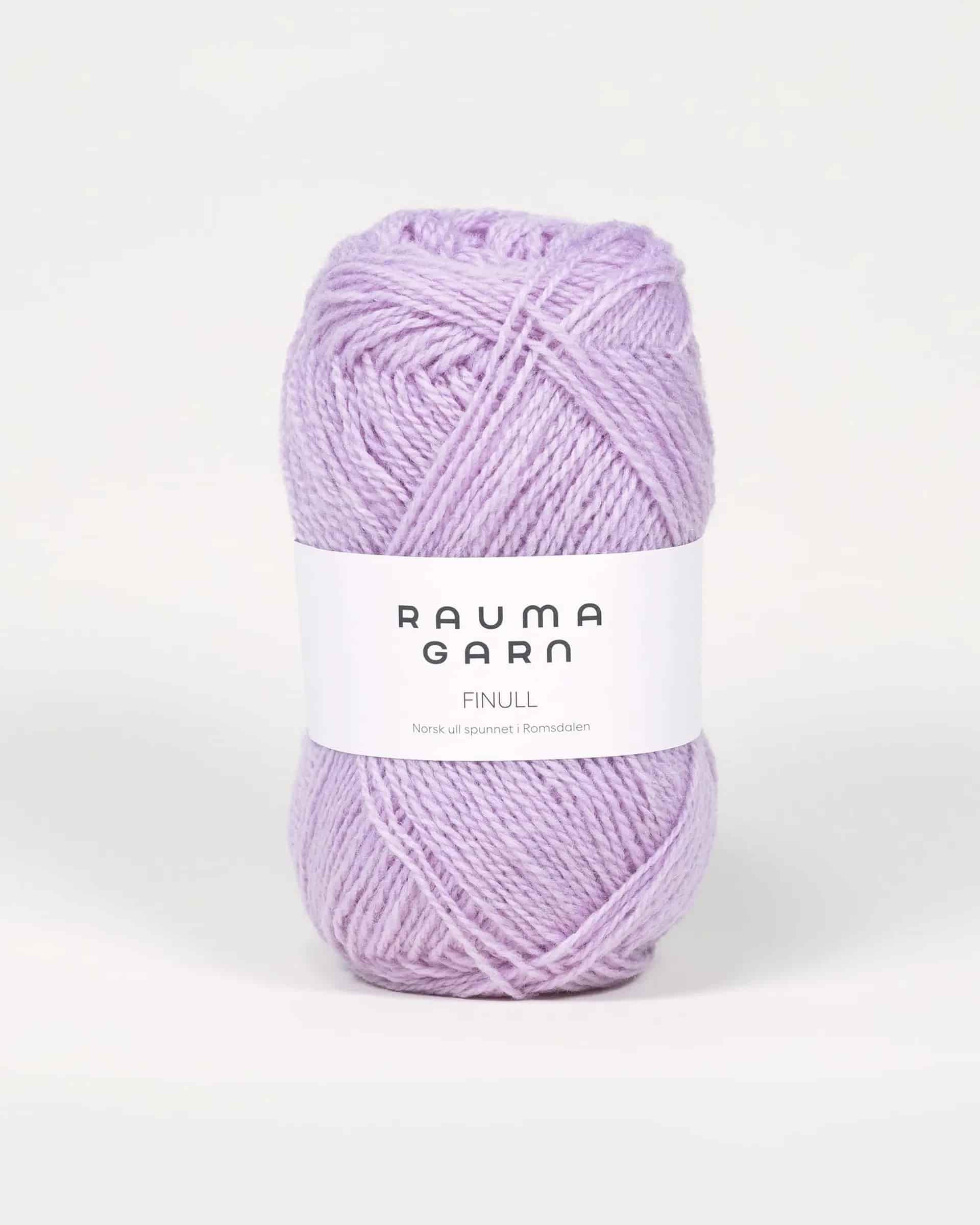 Finull Lys lilla melert 4306