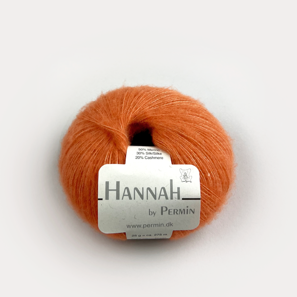 Cardigan med bindebånd og i-cord kant | Strikkekit - Mandarin - 18 / L-XL