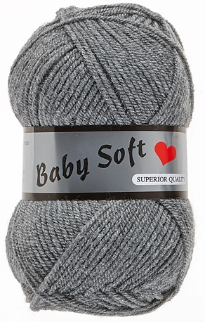 Baby Soft, grå, 50 g, nr. 2