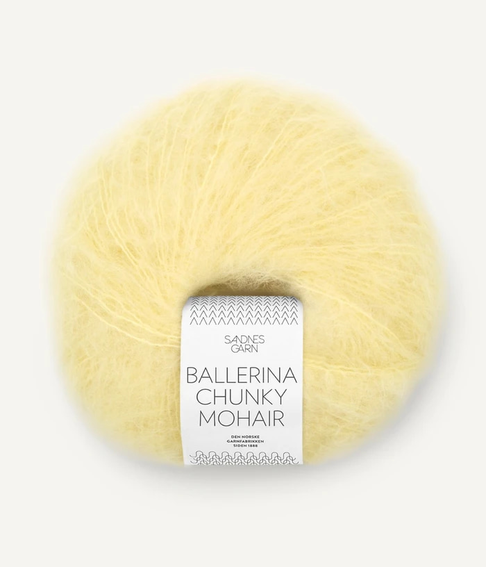 Ballerina 9602 Chunky Mohair Lemonade