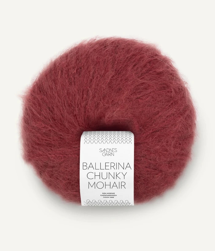 Ballerina 4353 Chunky Mohair Rustic Rose