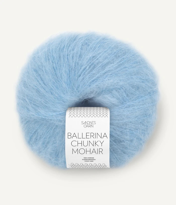 Ballerina 6012 Chunky Mohair Summer Sky