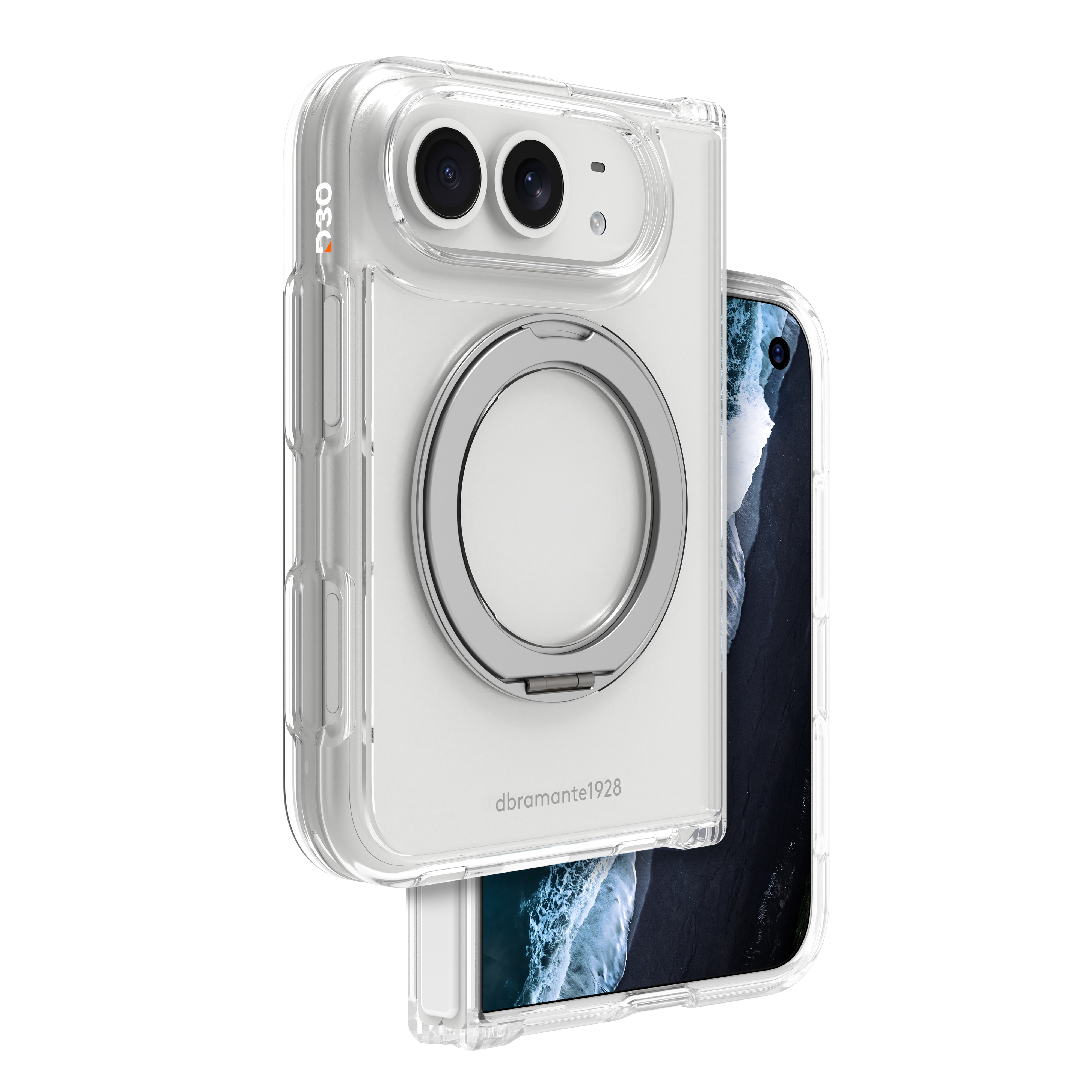 Iceland Ultra D3O MS Kick - iPhone Duo - Clear