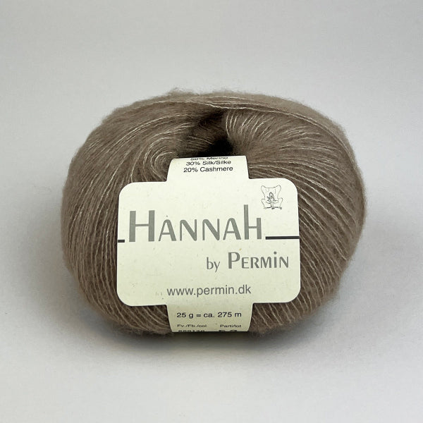 Cardigan med bindebånd og i-cord kant | Strikkekit - Camel - 20 / S-M