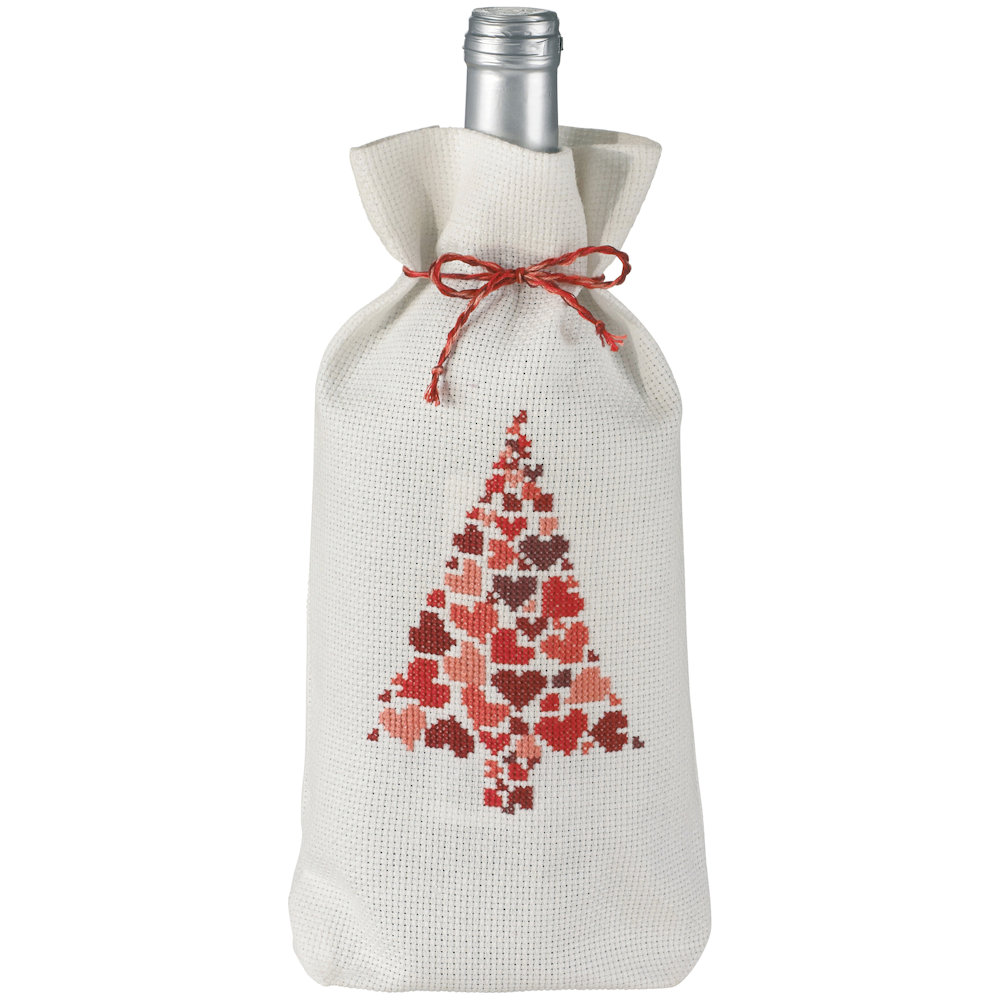 Permin broderi - Juletræ m/hjerter