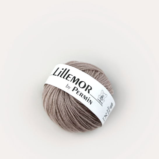 Vest med sømandsbobler | Strikkekit - Beige - 11 / 24 mdr