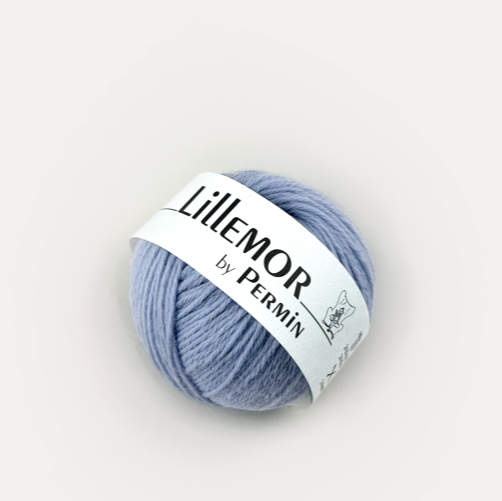Vest med sømandsbobler | Strikkekit - Baby blue - 13 / 6-18 mdr