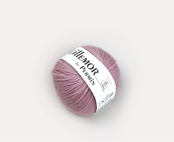 Vest med sømandsbobler | Strikkekit - Pink - 05 / 1-3 mdr