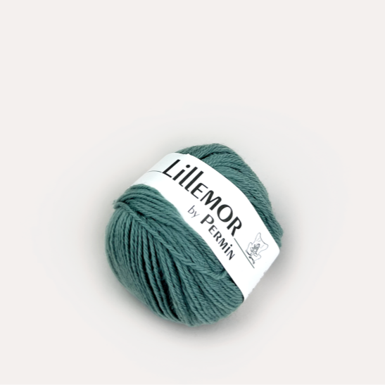 Vest med sømandsbobler | Strikkekit - Patina - 08 / 24 mdr