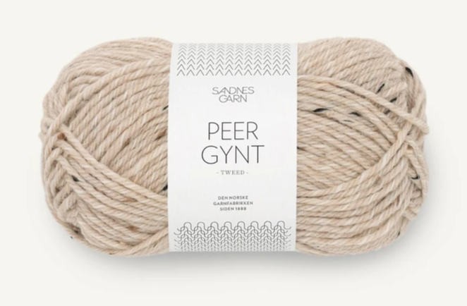 Peer Gynt Beigmeleret Natur Tweed 2730