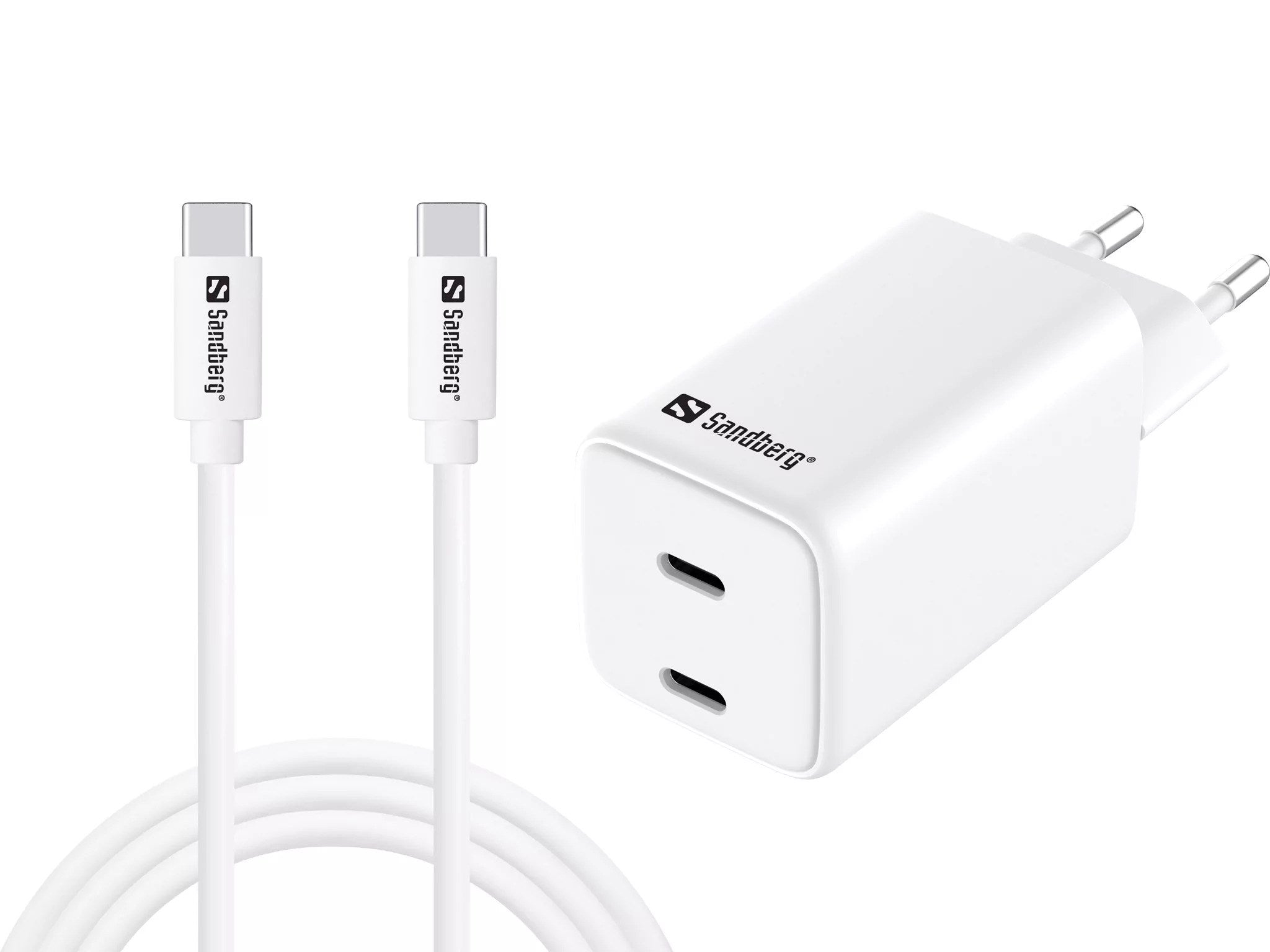 Sandberg AC Charger USB-C PD65W EU 1.5M