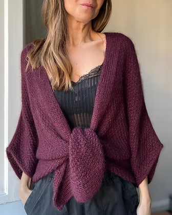 Fungus Shawl Cardigan