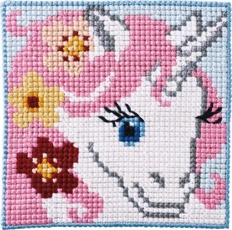 Broderi Kit - Børnestramaj Enhjørning