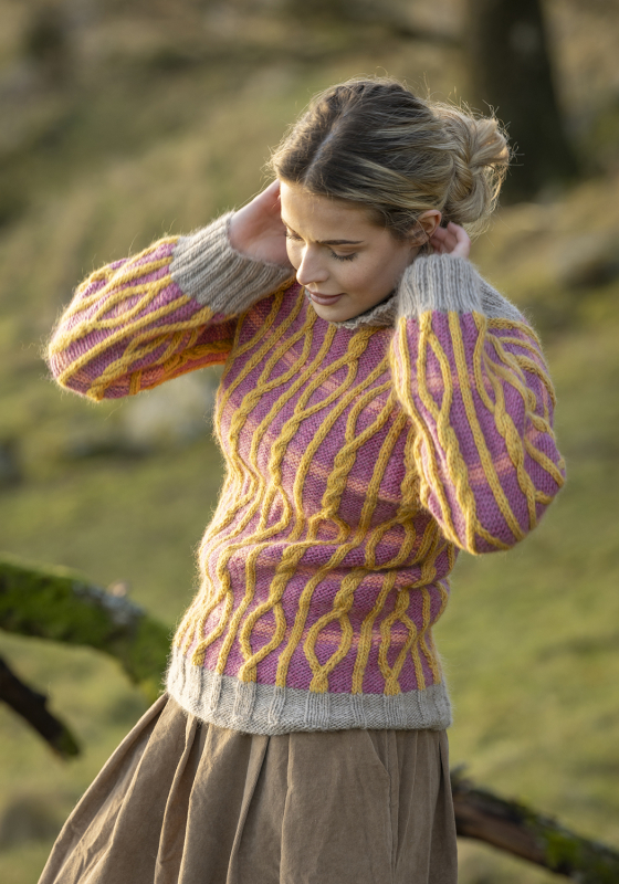 "Ringvass" genser - Viking Design 2601-6 Kit - XS-XXL - Viking Wool, fra Viking