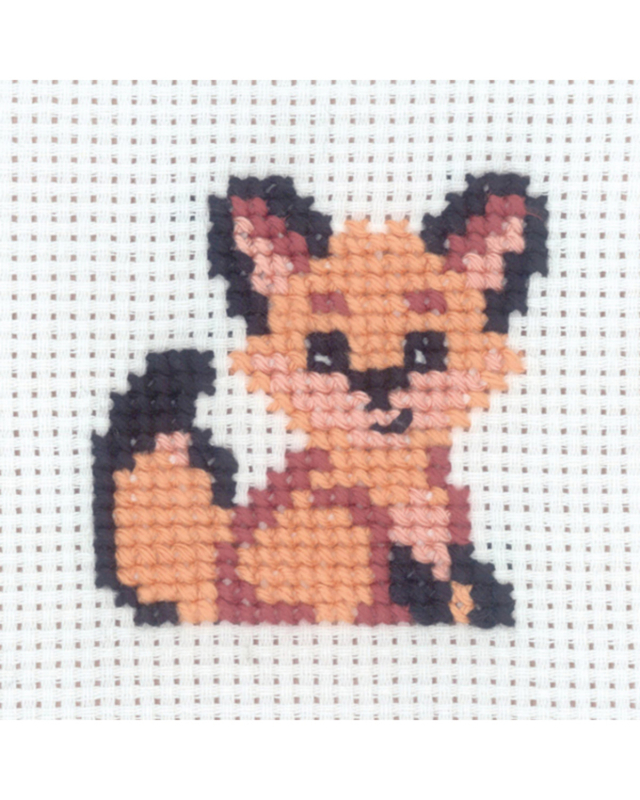Broderi kit - Ræv