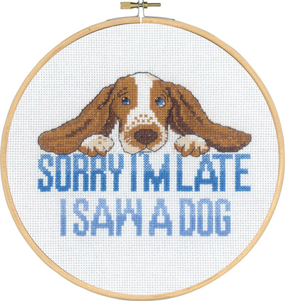 Broderi Kit - Sorry IÂ´m late