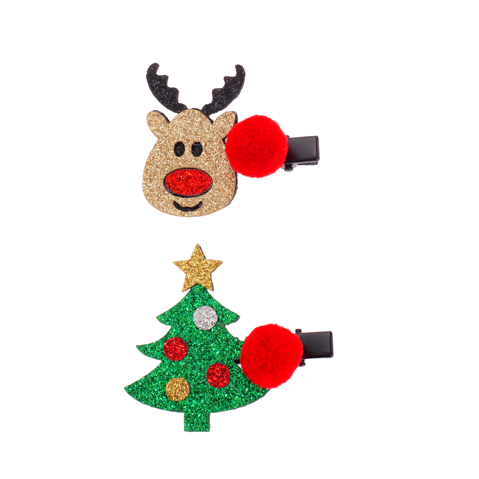 Hårspænder, Rudolf og juletræ